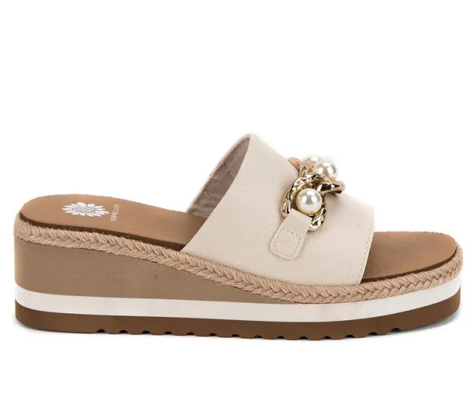 Women's Yellow Box Adelfia Wedge Sandals