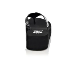 Women's Yellow Box Africa Wedge Flip-Flops