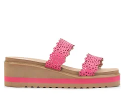 Women's Yellow Box Airy Wedge Sandals