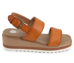 Women's Yellow Box Ardenne Wedge Sandals