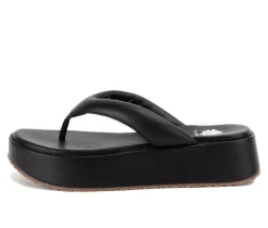 Women's Yellow Box Asbury Platform Flip-Flops