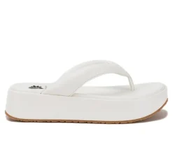 Women's Yellow Box Asbury Platform Flip-Flops