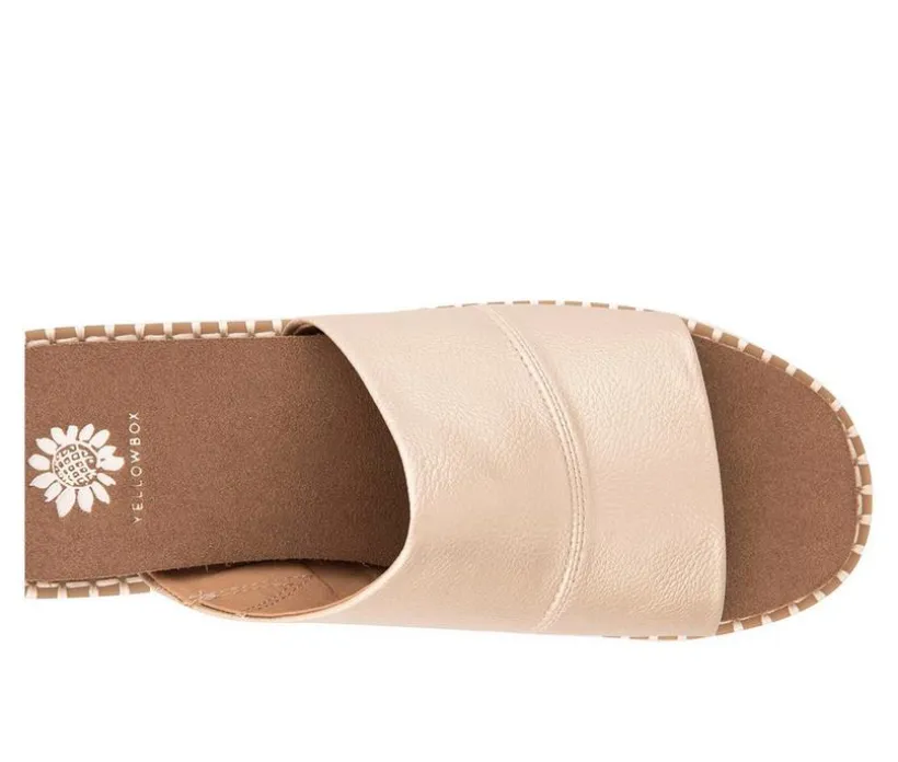 Women's Yellow Box Ayama Wedge Sandals