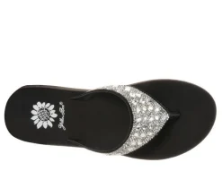 Women's Yellow Box Birder Wedge Flip-Flops