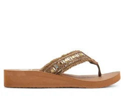 Women's Yellow Box Caileen Flip-Flops