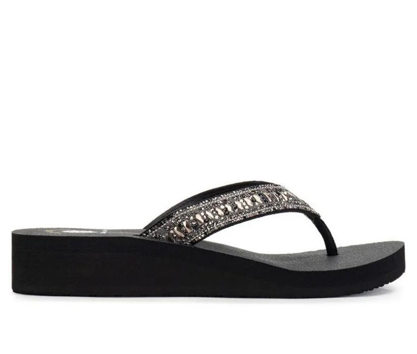Women's Yellow Box Carinah Flip-Flops
