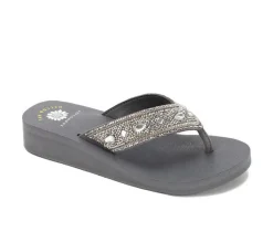 Women's Yellow Box Cathy Flip-Flops