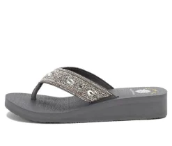 Women's Yellow Box Cathy Flip-Flops