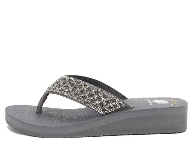Women's Yellow Box Cesky Flip-Flops