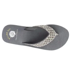 Women's Yellow Box Cesky Flip-Flops