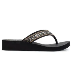 Women's Yellow Box Charlton Flip-Flops