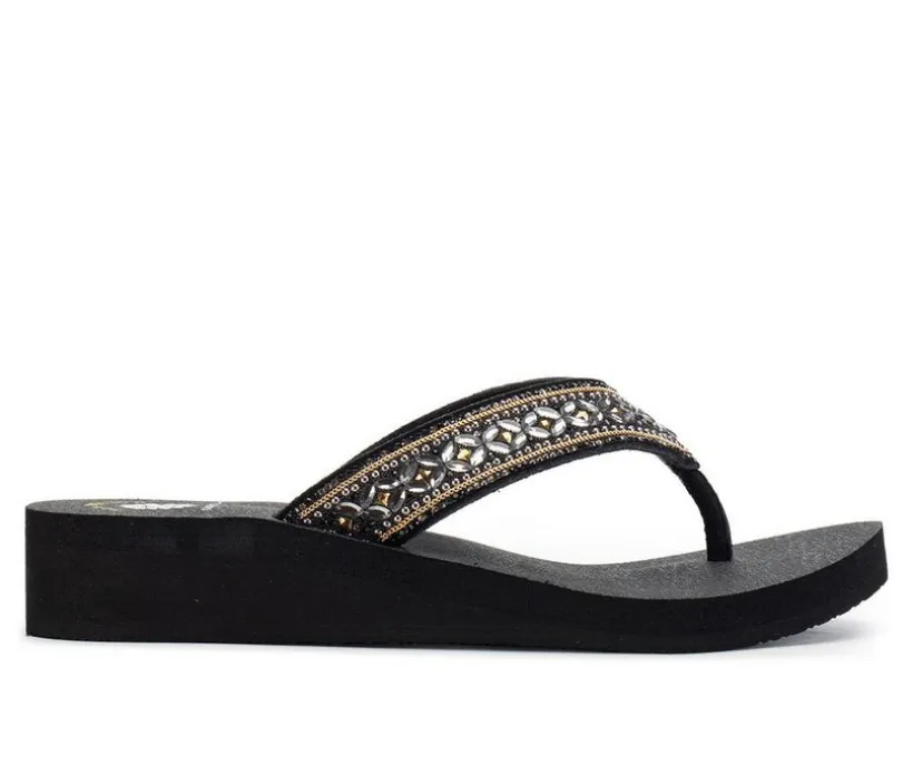 Women's Yellow Box Charlton Flip-Flops