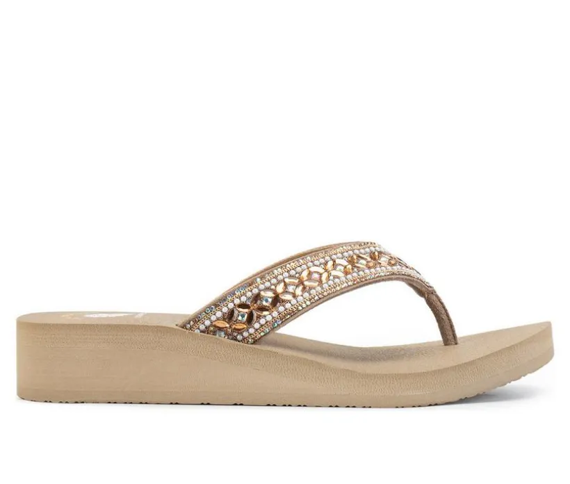 Women's Yellow Box Charlton Flip-Flops