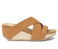 Women's Yellow Box Chela Wedge Sandals