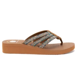 Women's Yellow Box Chelsea Flip-Flops