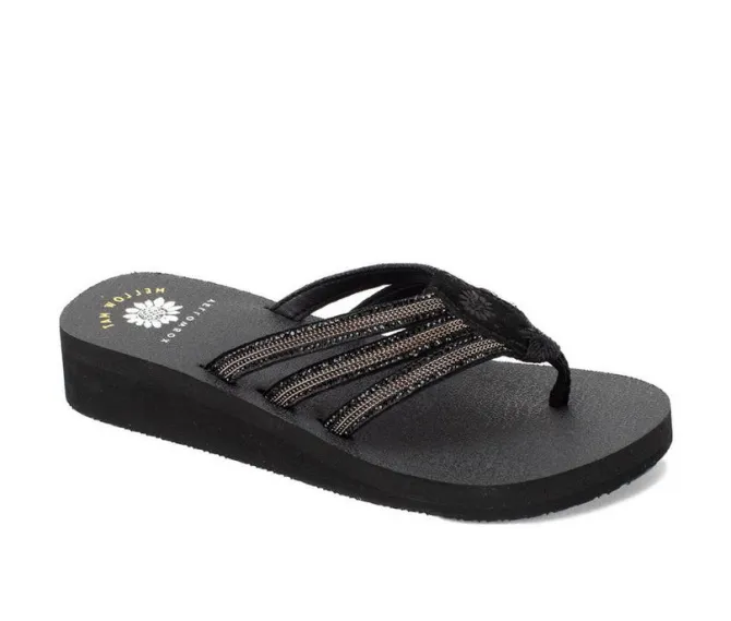 Women's Yellow Box Chelsea Flip-Flops