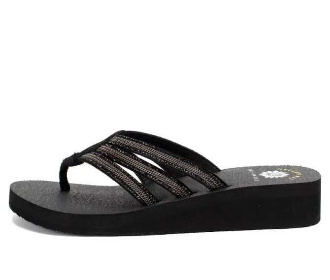 Women's Yellow Box Chelsea Flip-Flops