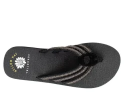 Women's Yellow Box Chelsea Flip-Flops