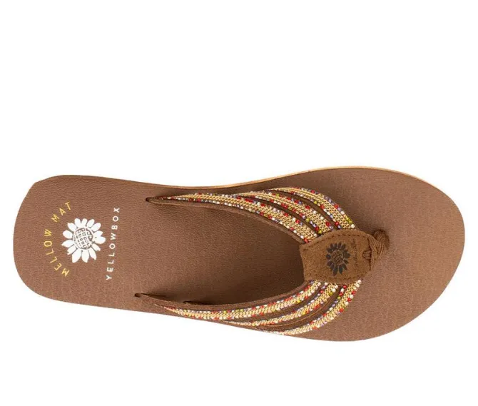 Women's Yellow Box Chelsea Flip-Flops
