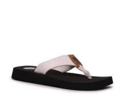Women's Yellow Box Cocoa Flip-Flops