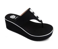 Women's Yellow Box Daize Flip-Flops