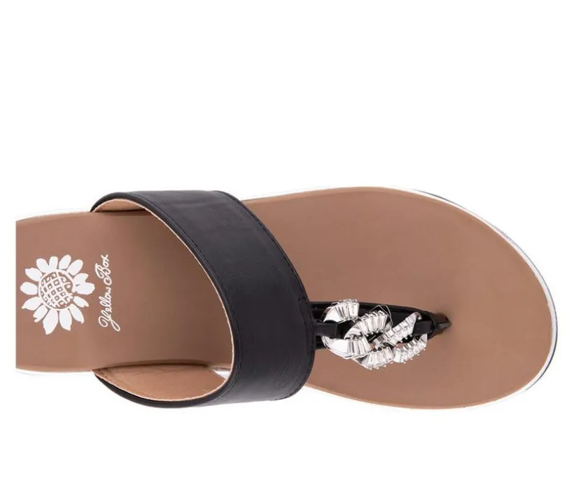 Women's Yellow Box Darcy Flip-Flops