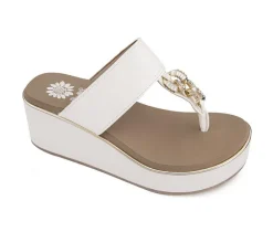 Women's Yellow Box Darcy Flip-Flops