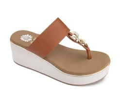 Women's Yellow Box Darcy Flip-Flops