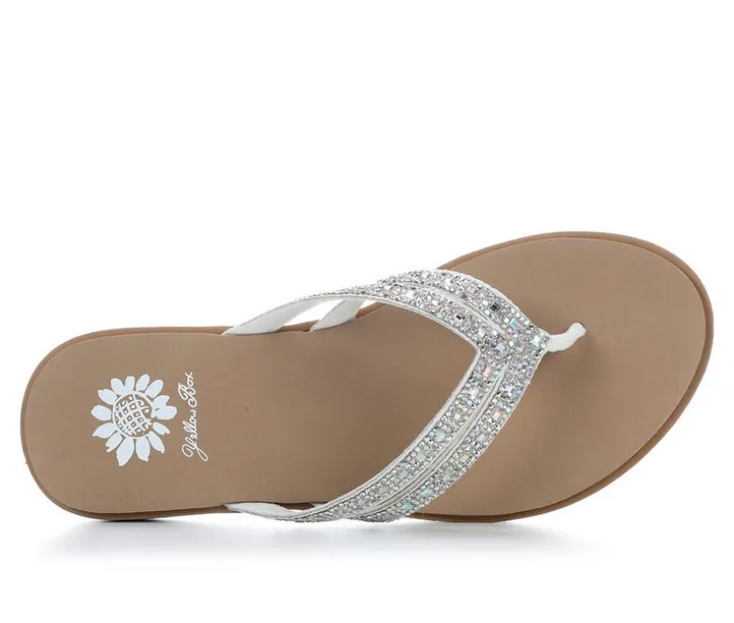 Women's Yellow Box Dayton Flip-Flops