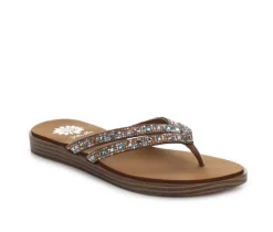Women's Yellow Box Dayton Flip-Flops