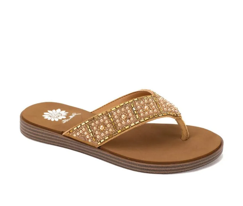 Women's Yellow Box Delana Flip-Flops