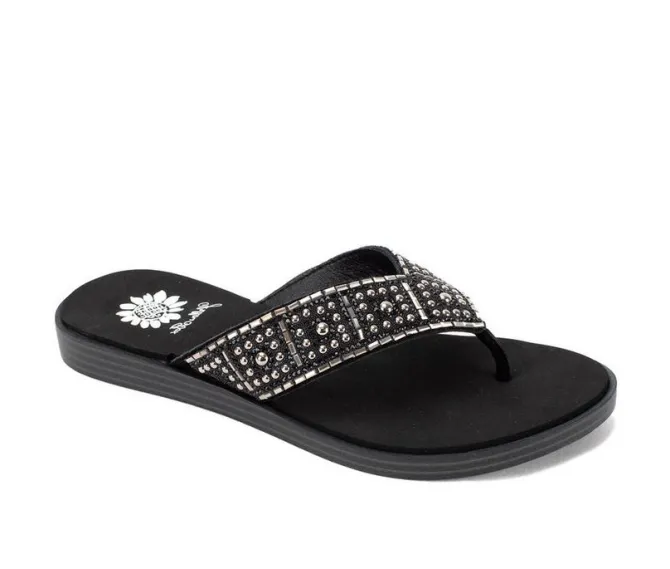 Women's Yellow Box Delana Flip-Flops