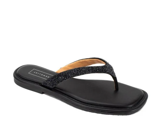 Women's Yellow Box Della Flip-Flops