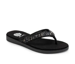 Women's Yellow Box Deming Flip-Flops