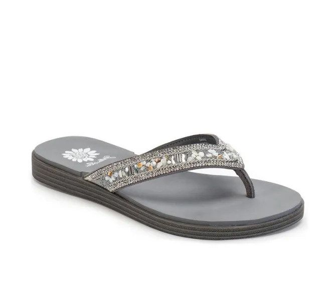 Women's Yellow Box Deming Flip-Flops