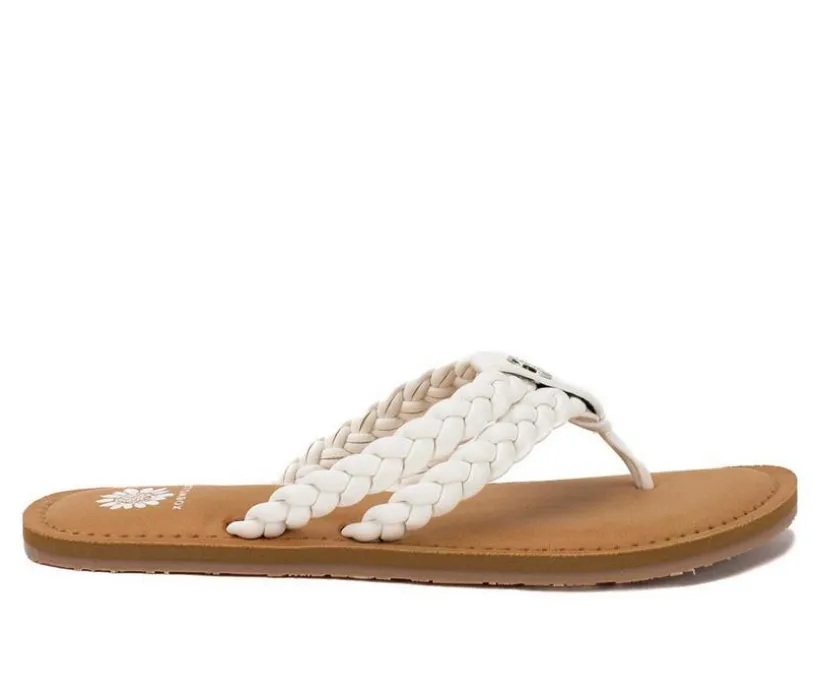 Women's Yellow Box Devina Flip-Flops
