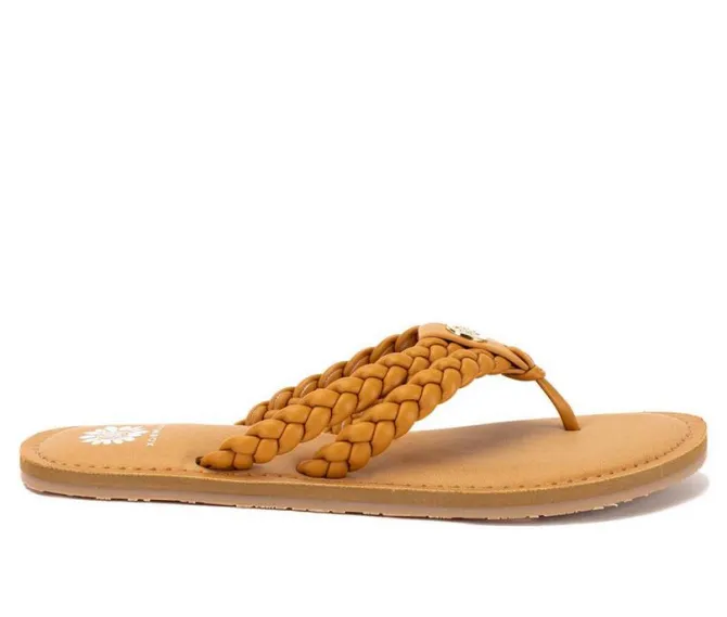 Women's Yellow Box Devina Flip-Flops