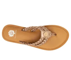 Women's Yellow Box Devina Flip-Flops