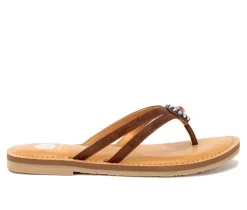 Women's Yellow Box Diggins Flip-Flops