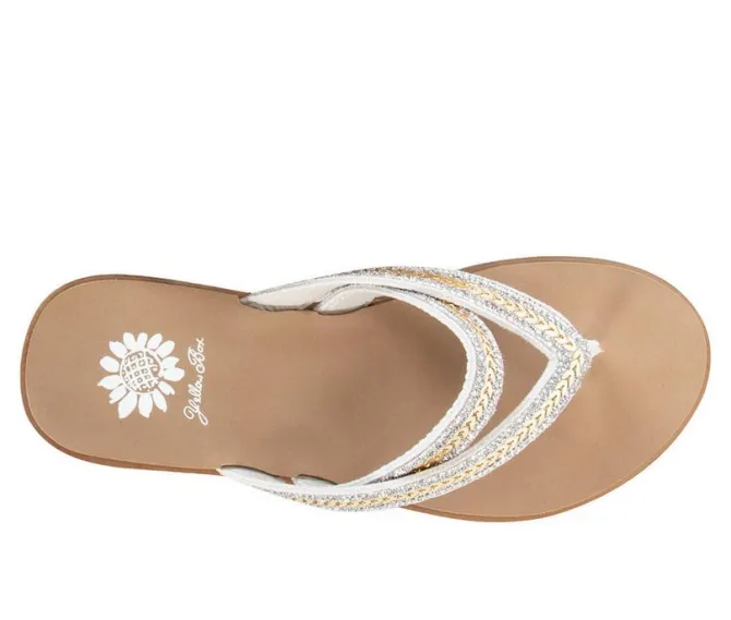 Women's Yellow Box Dina Sandals