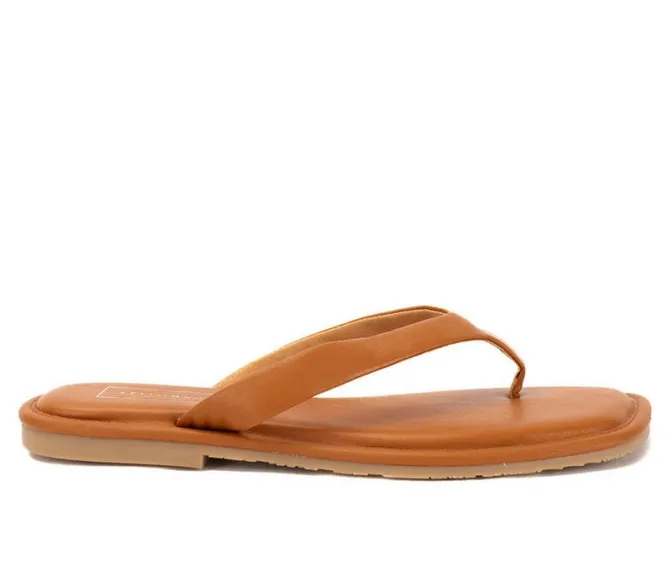 Women's Yellow Box Durham Flip-Flops