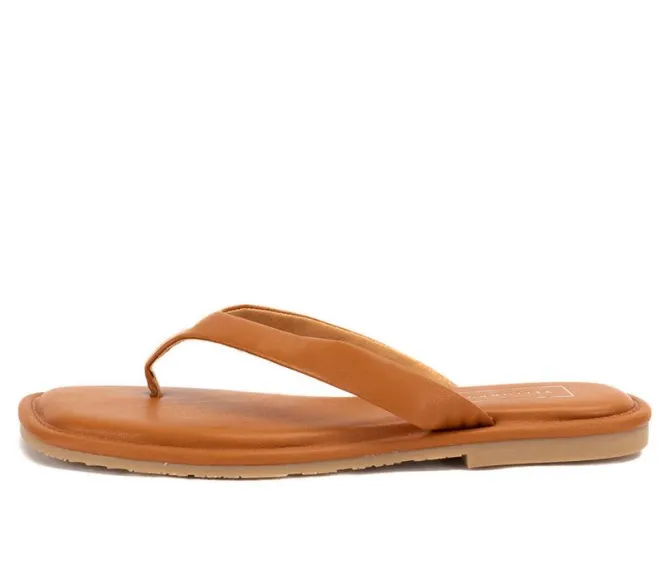 Women's Yellow Box Durham Flip-Flops
