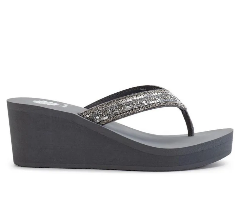 Women's Yellow Box Edan Wedges