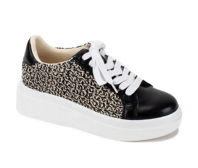 Women's Yellow Box Eldra Platform Sneakers