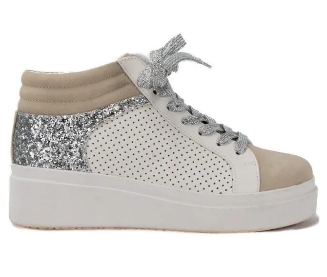 Women's Yellow Box Espaloma High Top Fashion Sneakers