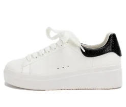 Women's Yellow Box Evodia Platform Sneakers