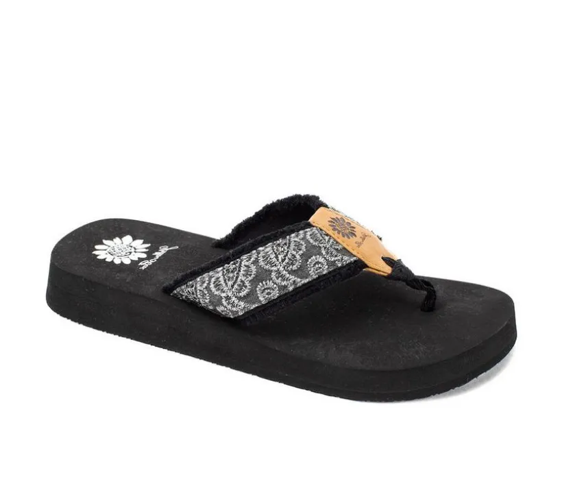 Women's Yellow Box Fabulous Flip-Flops