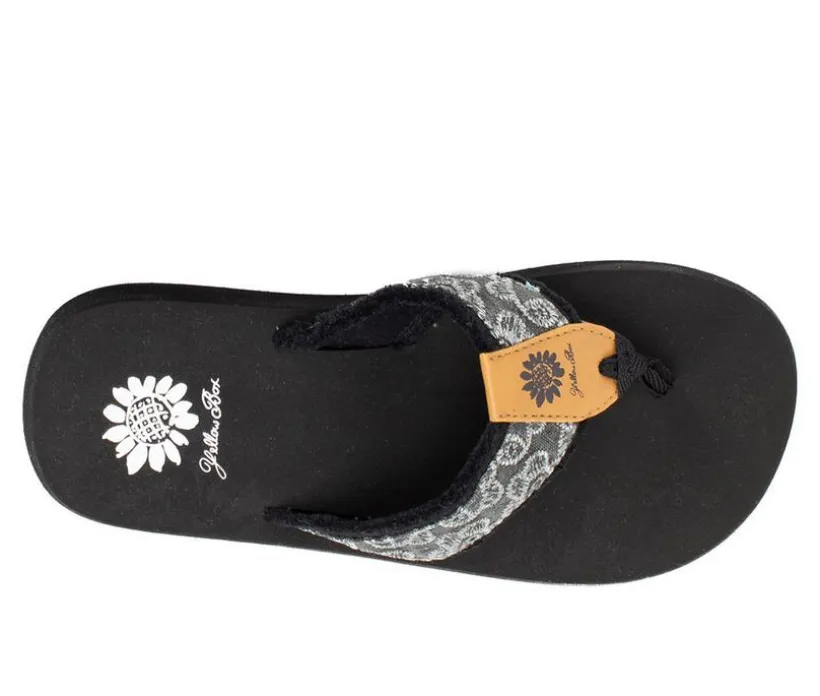 Women's Yellow Box Fabulous Flip-Flops