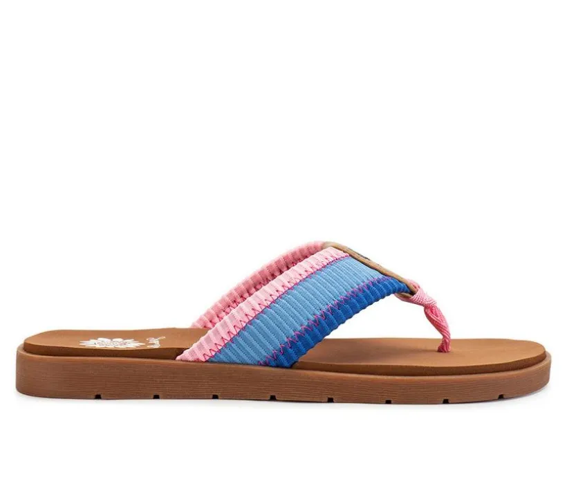 Women's Yellow Box Fahad Flip-Flops