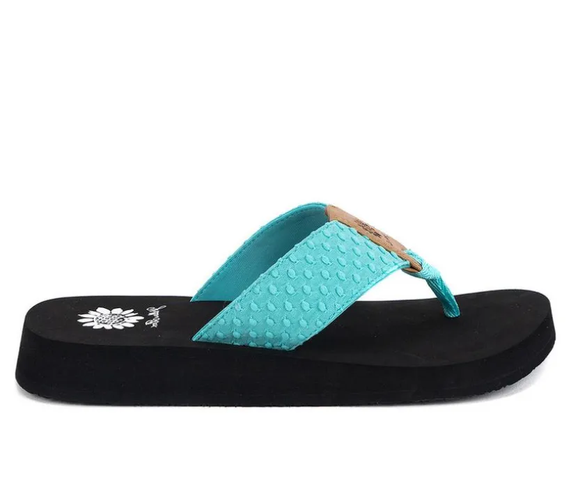 Women's Yellow Box Falava Flip-Flops
